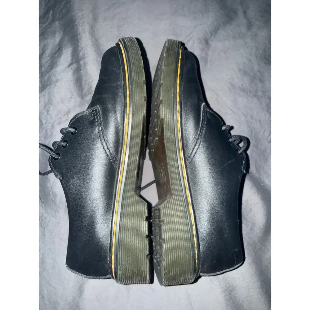 Dr Doc Martens Junior Sz 3 Softy Leather Flats Shoes